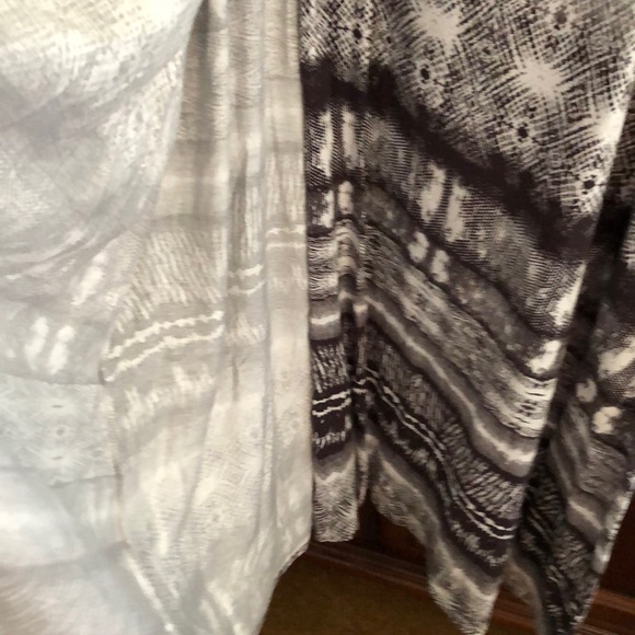 Brown and Cream Faux Wrap Maxi Skirt - Picture 5 of 5